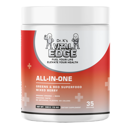 All-In/One Greens & Red SuperFood + Immune 270g Mixed Berry