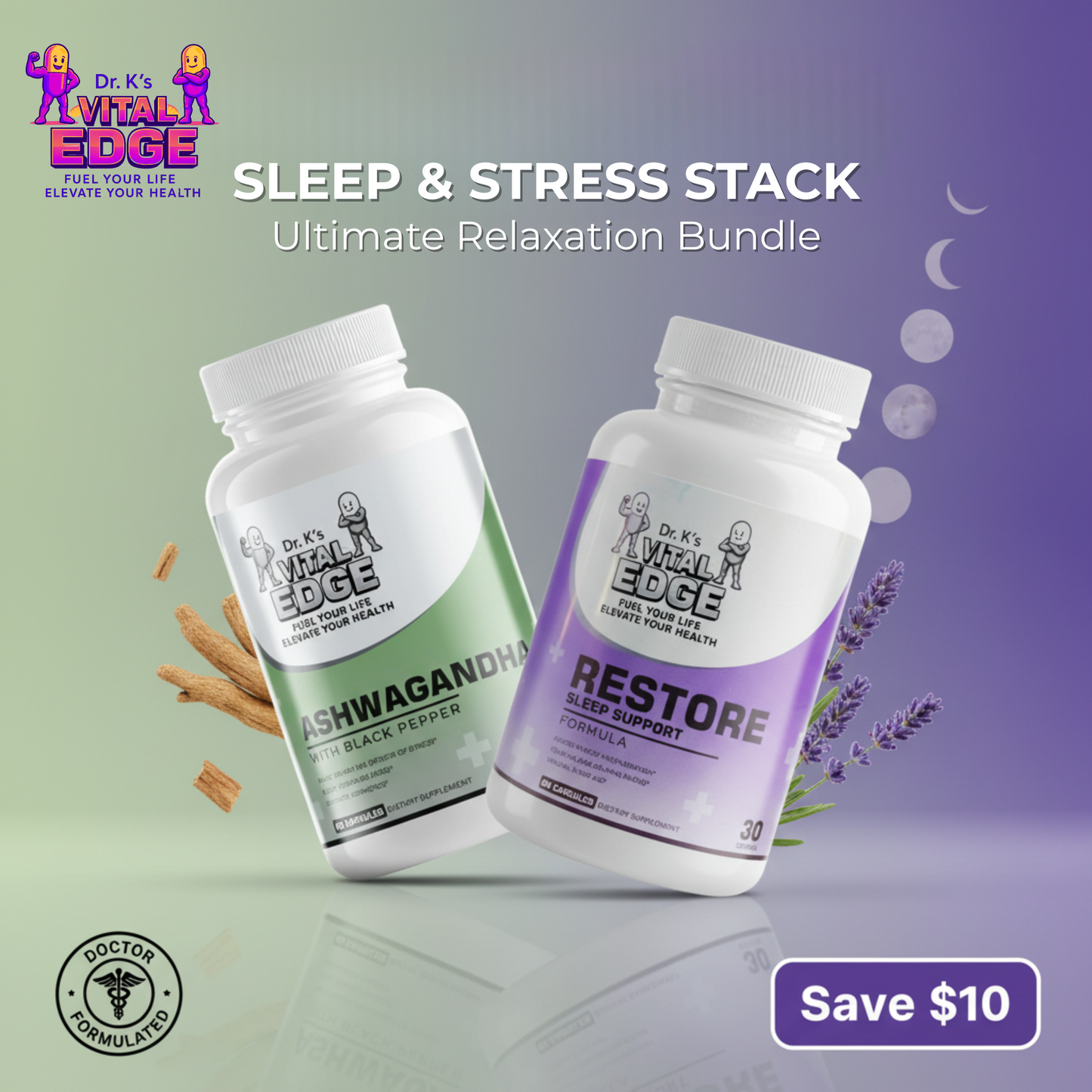 Sleep & Stress Stack Bundle